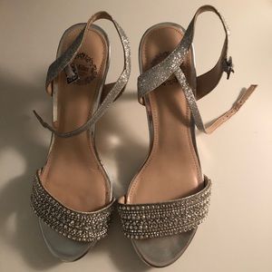 Silver heels
